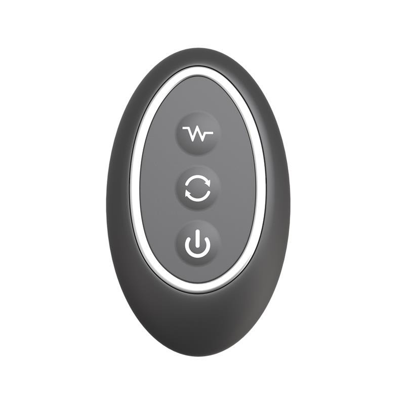 Klark Plug Anal Oscilante con Control Remoto