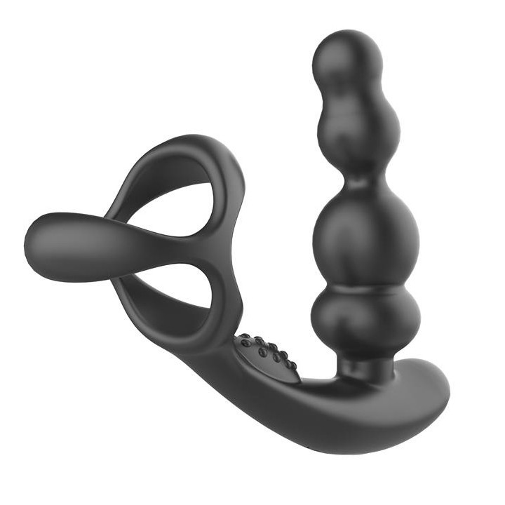 Klark Plug Anal Oscillant avec Télécommande