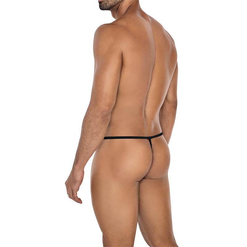 Tanga Cruzado Negro
