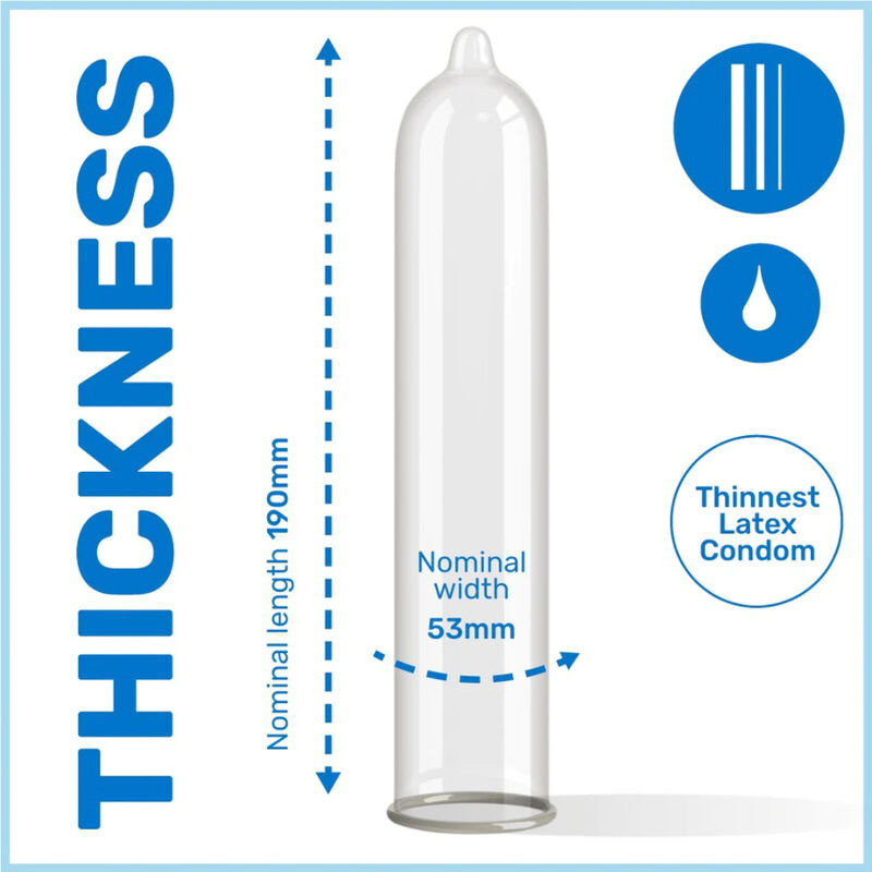 Préservatif Silk Thin Plus Fin 144 Unités