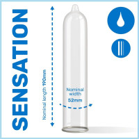 Préservatifs Sensitive Ultrafins 144 Unités
