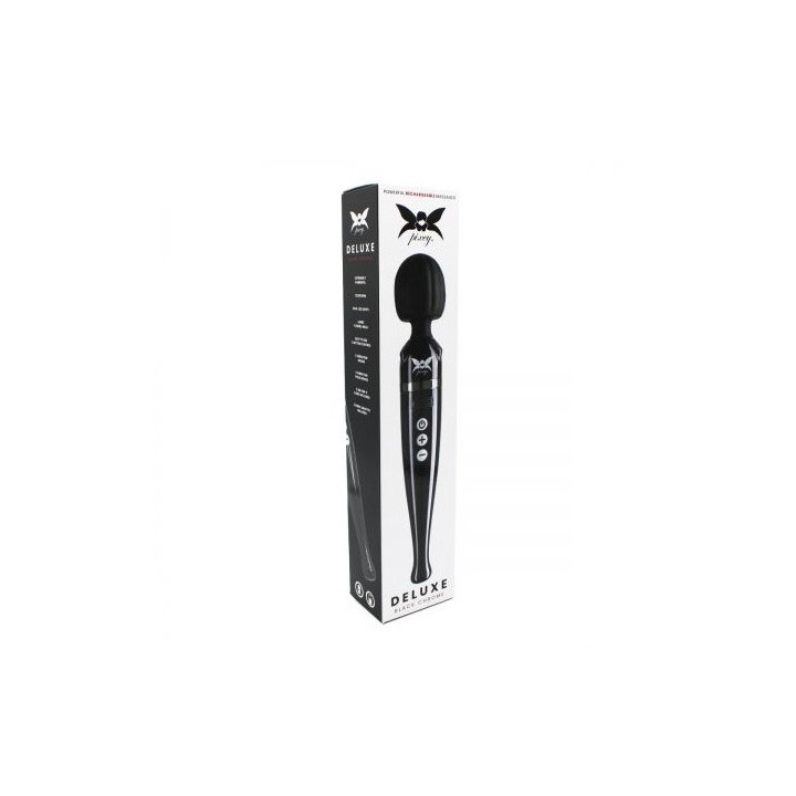 Masajeador Wand Pixey Deluxe Negr