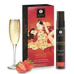Waves Pleasure Spray Oral Seductor Fresa 20 ml