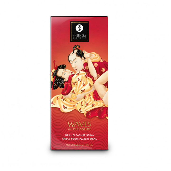 Waves Pleasure Spray Oral Séducteur Fraise 20 ml