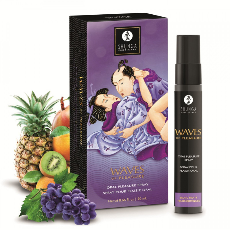 Waves Pleasure Spray Oral Séducteur Fruits Exotiques 20 ml