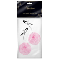 Pinzas Regulables Pompon Rosa