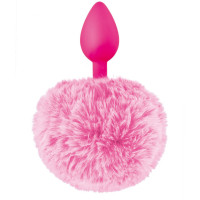 Plug Pompon Rosa