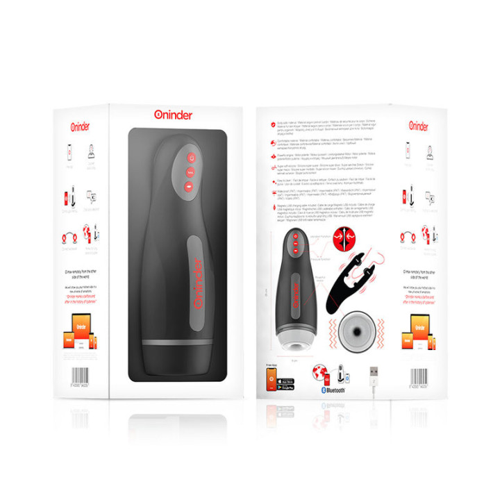 Seoul Masturbador Masculino de Compresión y Vibración con App