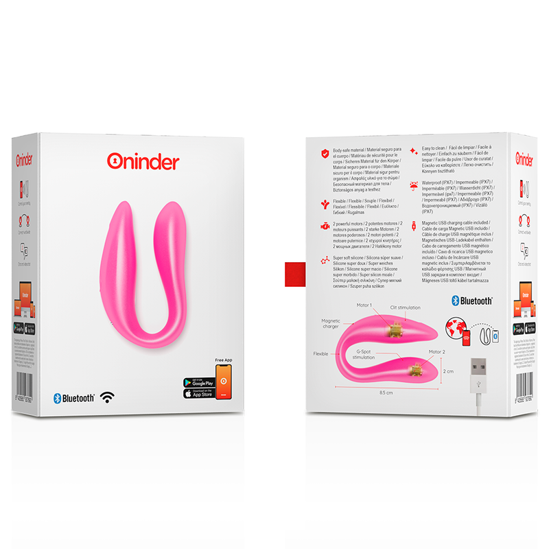 Lisboa Stimulateur Point G & Clitoris Rose avec App