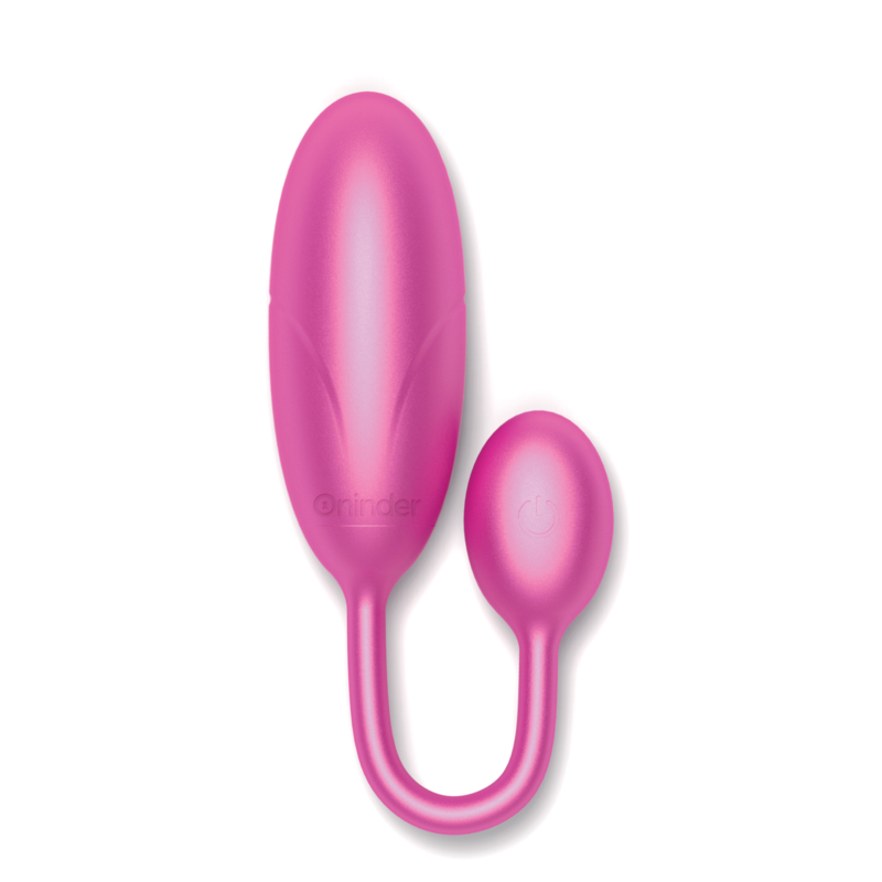 Denver Huevo Vibrador Rosa con App