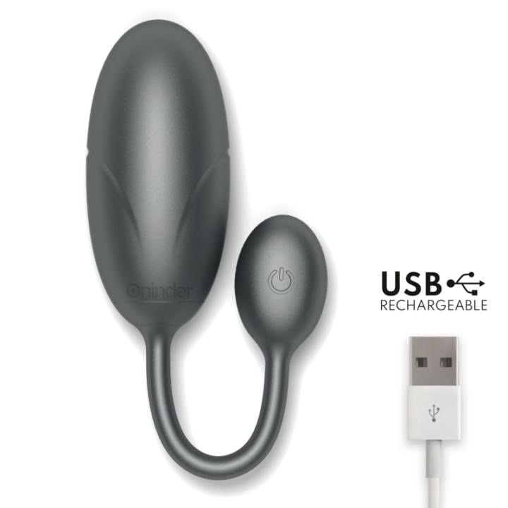 Tokyo Huevo Vibrador Negro con App