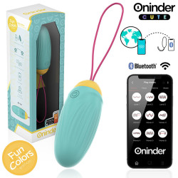 Love Pleasure Oeuf Vibro Gemmes Rotatives avec App