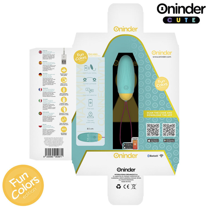 Love Pleasure Oeuf Vibro Gemmes Rotatives avec App