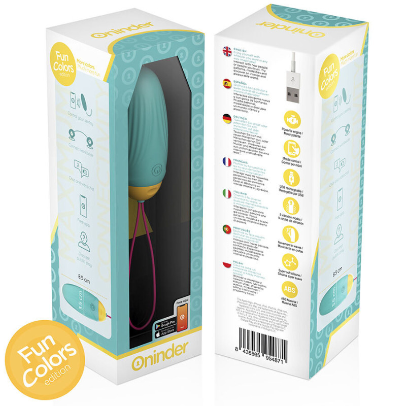 Love Pleasure Oeuf Vibro Gemmes Rotatives avec App