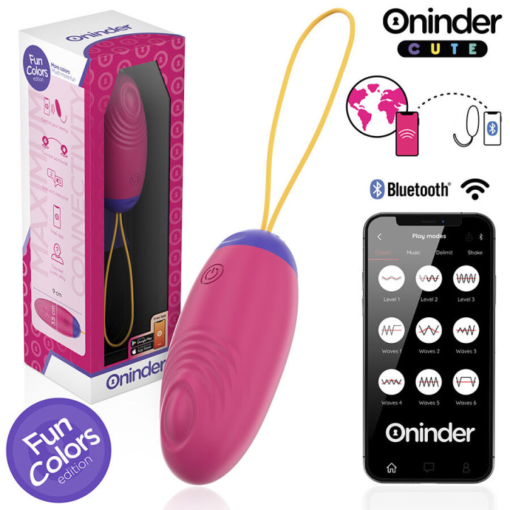 Love Pleasure Oeuf Vibro Tapping avec App