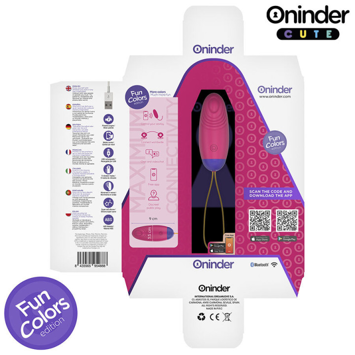 Love Pleasure Oeuf Vibro Tapping avec App