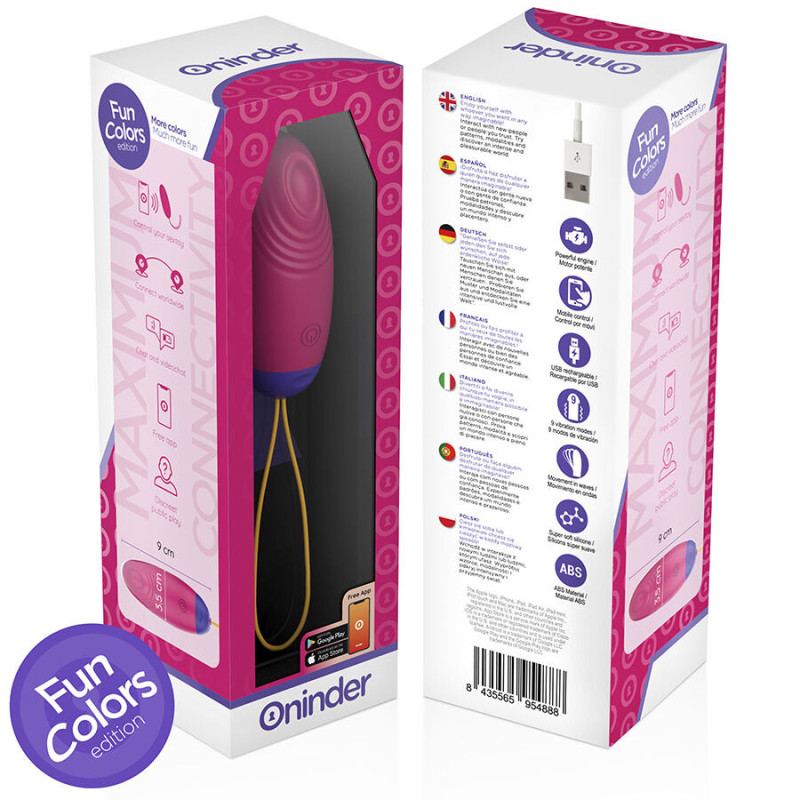 Love Pleasure Oeuf Vibro Tapping avec App