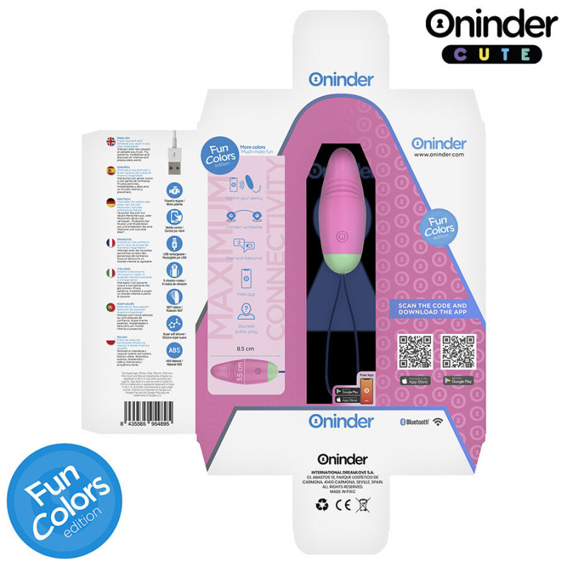 Love Pleasure Oeuf Vibro-Rotatif avec App