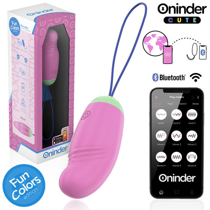 Love Pleasure Oeuf Vibro-Rotatif avec App