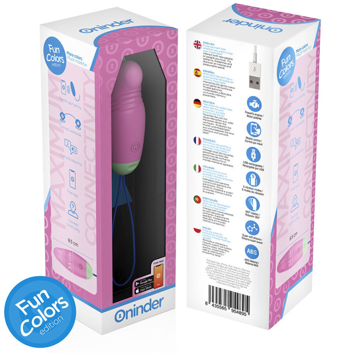 Love Pleasure Oeuf Vibro-Rotatif avec App