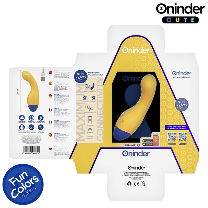 Love Buddy Master Vibromasseur Point G Jaune avec App