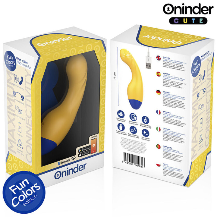 Love Buddy Master Vibromasseur Point G Jaune avec App