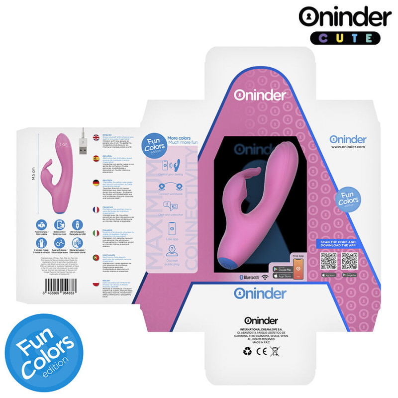 Love Vibromasseur Point G et Clitoris avec App