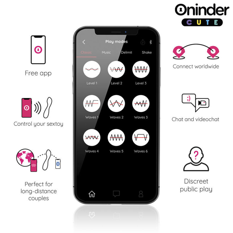Love Buddy Master Vibromasseur Point G Rose avec App