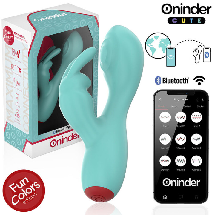 Love Bunny Vibromasseur Point G et Clitoris avec App