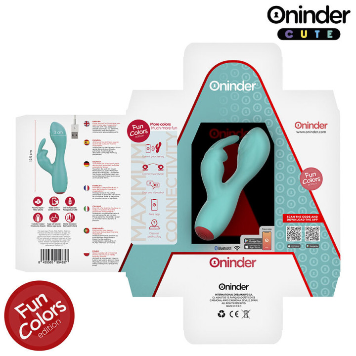 Love Bunny Vibromasseur Point G et Clitoris avec App