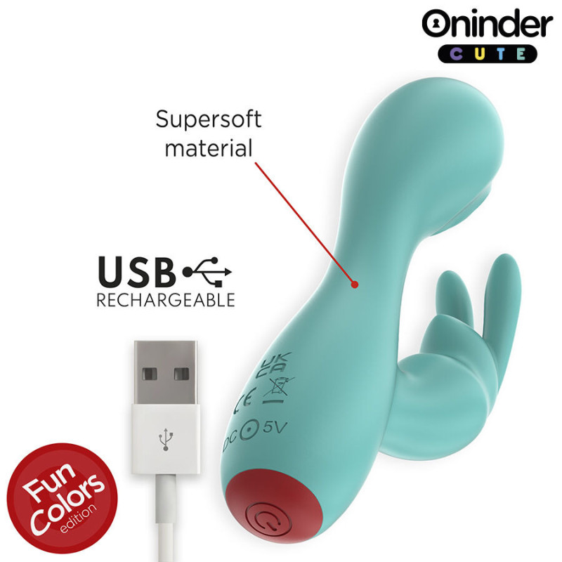 Love Bunny Vibromasseur Point G et Clitoris avec App