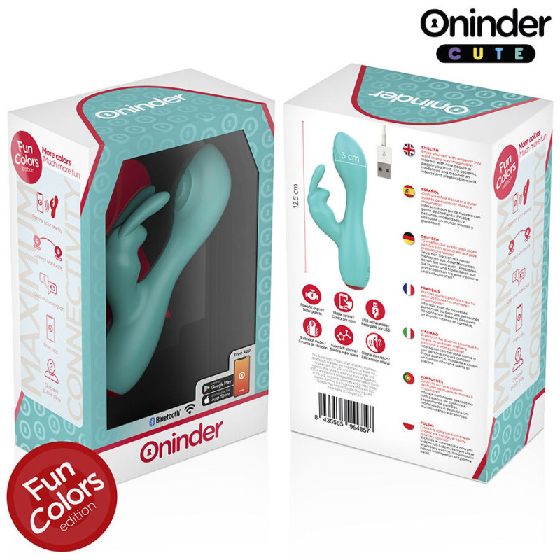Love Bunny Vibromasseur Point G et Clitoris avec App