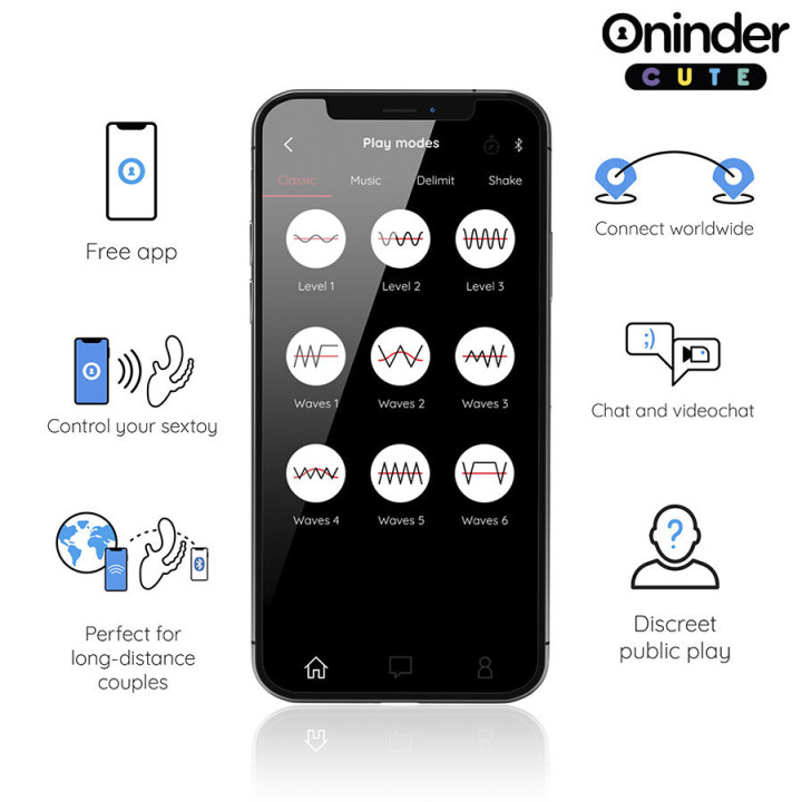 Love 3 Some Triple Vibrador con App