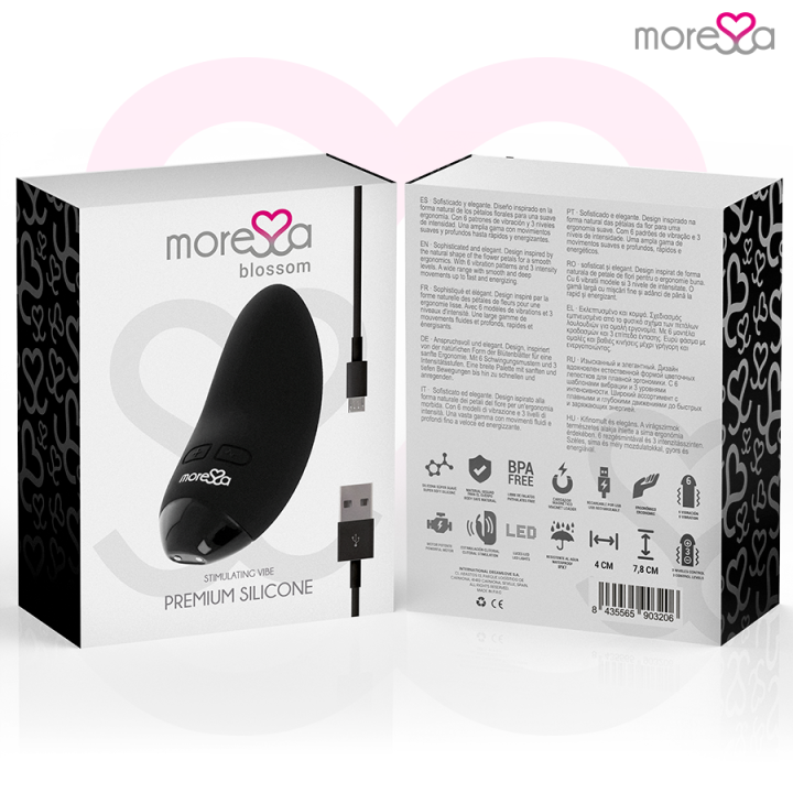 Blossom Masseur Personnel Noir