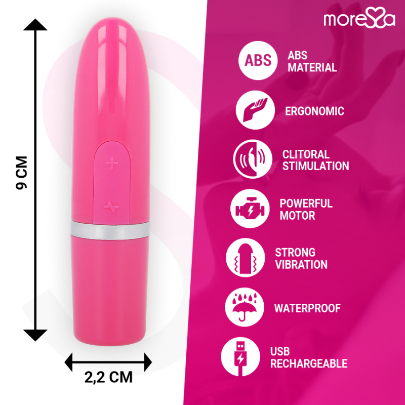 Ivy Masseur Simulateur de Rouge à Lèvres de Voyage Rose