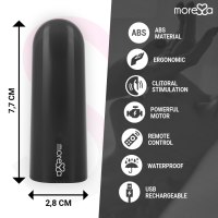 Nix Vibromasseur Multi Télécommande Noir