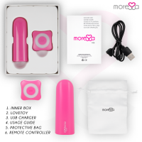 Nix Vibromasseur Multi-Télécommande Rose