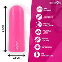 Nix Vibromasseur Multi-Télécommande Rose