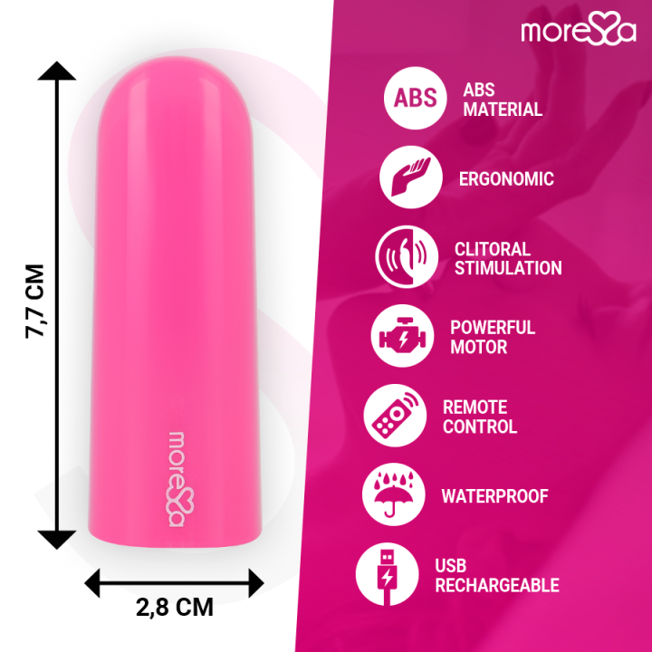 Nix Vibromasseur Multi-Télécommande Rose