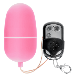 Oeuf Vibrant Télécommandé M Rose