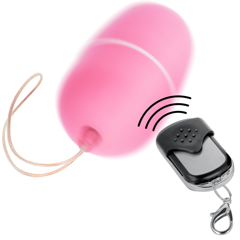 Oeuf Vibrant Télécommandé M Rose