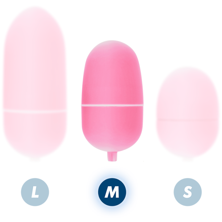 Oeuf Vibrant Télécommandé M Rose