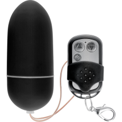 Oeuf Vibrant avec Télécommande L Noir
