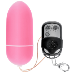 Oeuf Vibrant avec Télécommande L Rose