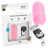 Oeuf Vibrant avec Télécommande L Rose