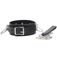 Collier de Soumission avec 3 Anneaux