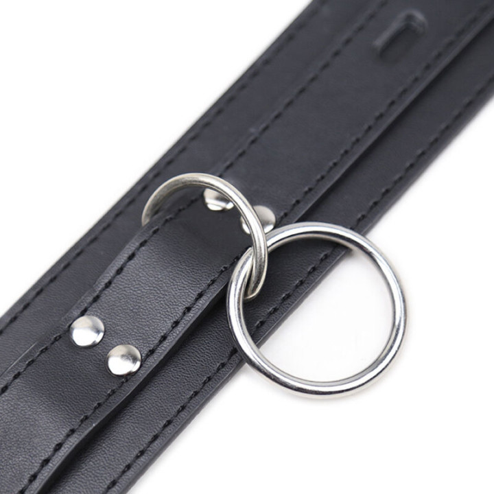 Collier de Soumission avec 3 Anneaux