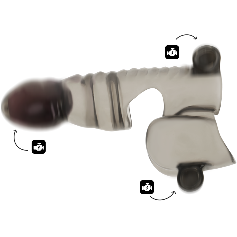 Funda Pene Testículos 3 Motores