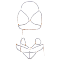 Set Sujetador Muñequeras & Tanga