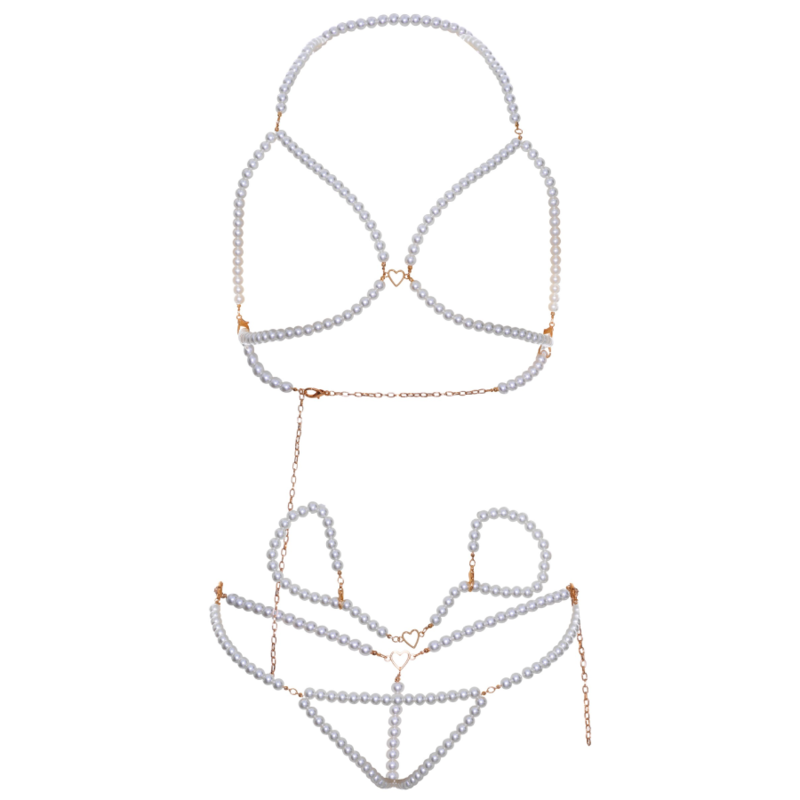 Set Sujetador Muñequeras & Tanga